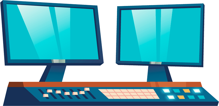 ilustração computador